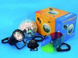 Actual product image Eurolite Mirror ball set 20cm with pinspot (20 cm)