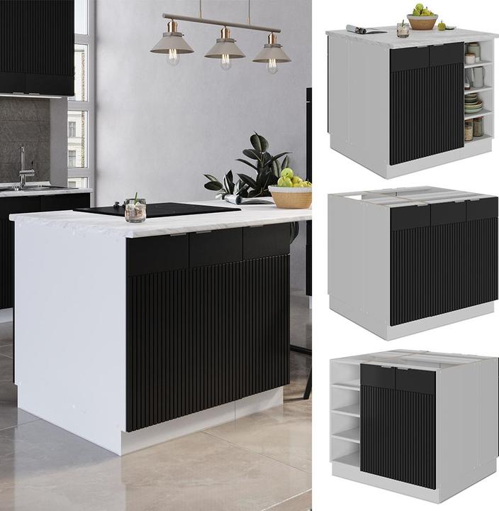 Produktbild Vicco Kücheninsel Fame-Line (60 x 82 x 82 cm)