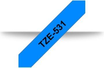 Produktbild Brother Tze-531 (1.20 cm, Blau, Schwarz)