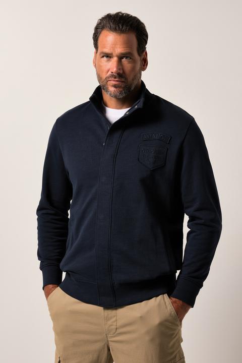 Immagine prodotto JP1880 Sweatjacke FLEXNAMIC®, Bauchfit, Badges, bis 7 XL, Tall (XXL)