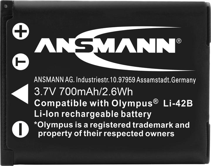 Actual product image Ansmann Li-42B (Camera battery)