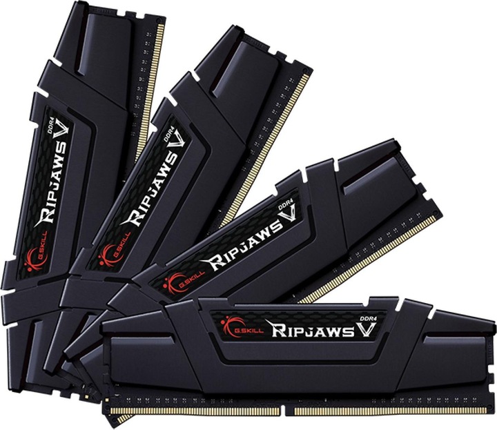 Produktbild G.Skill Ripjaws V (4 x 32GB, 3200 MHz, DDR4-RAM, DIMM)