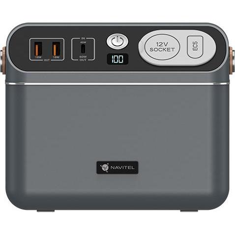 Thumbnail - Navitel NS150 (60000 mAh, 60 W, 222 Wh), Powerbank, Grau