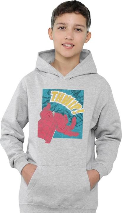 Produktbild Spiderman Thwip Kapuzenpullover meliert (128)