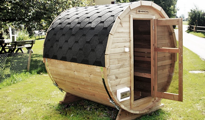 Actual product image Sonnenkönig Barrel sauna 4