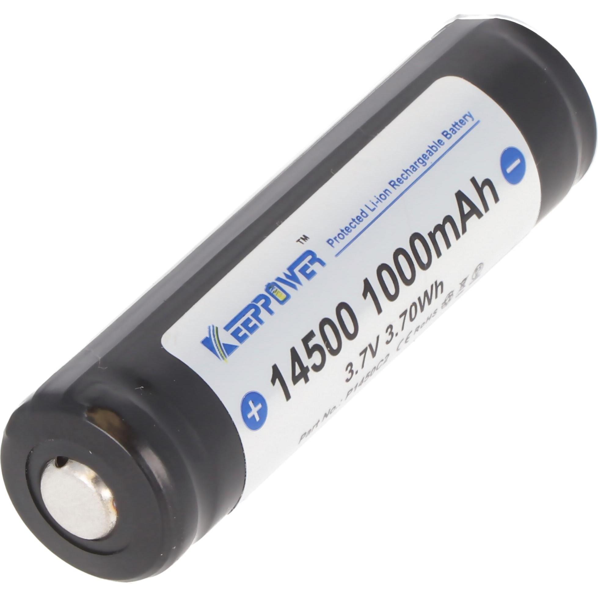 Thumbnail - Keeppower 14500 (14500, 1000 mAh), Batterien + Akkus