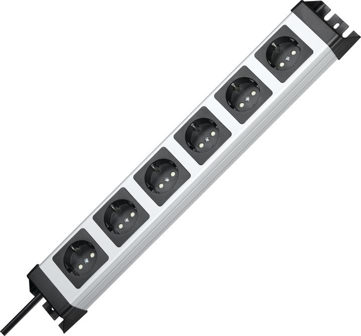 Produktbild Kopp Steckdosenleiste POWERversal 6-fach (6 x, CEE 7/3, 1.40 m)