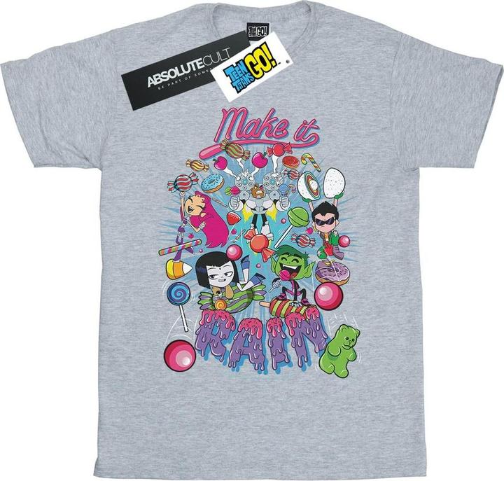 Immagine prodotto Teen Titans Go Make It Rain Maglietta Ragazze (152, 158)
