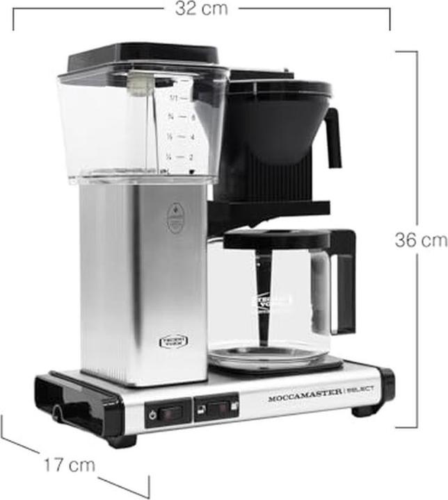 Immagine prodotto Moccamaster KBG Select, spazzolato