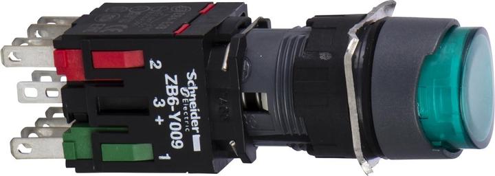 Actual product image Schneider Electric Illuminated pushbutton XB6AE3B1B
