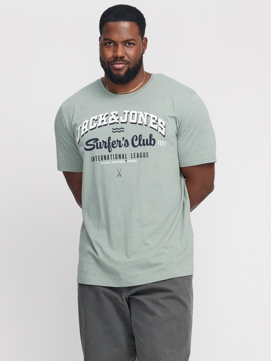 Produktbild Jack & Jones Jjelogo Tee Ss O-Neck 2 Col Aw24 S Pls (4XL)