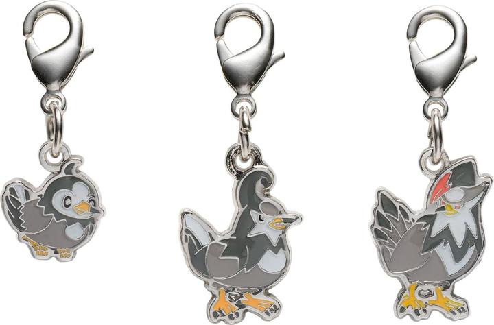 Immagine prodotto Pokémon Pokemon Center - Portachiavi Starly, Staravia, Staraptor - 3 pezzi