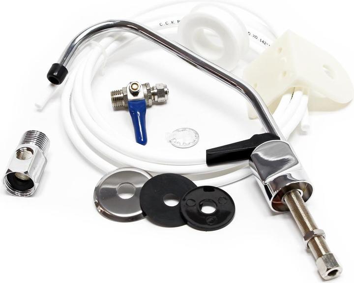 Actual product image Naturewater NW-PR302 double filter sediment filter and active carbon block, faucet, 2.5m pipe