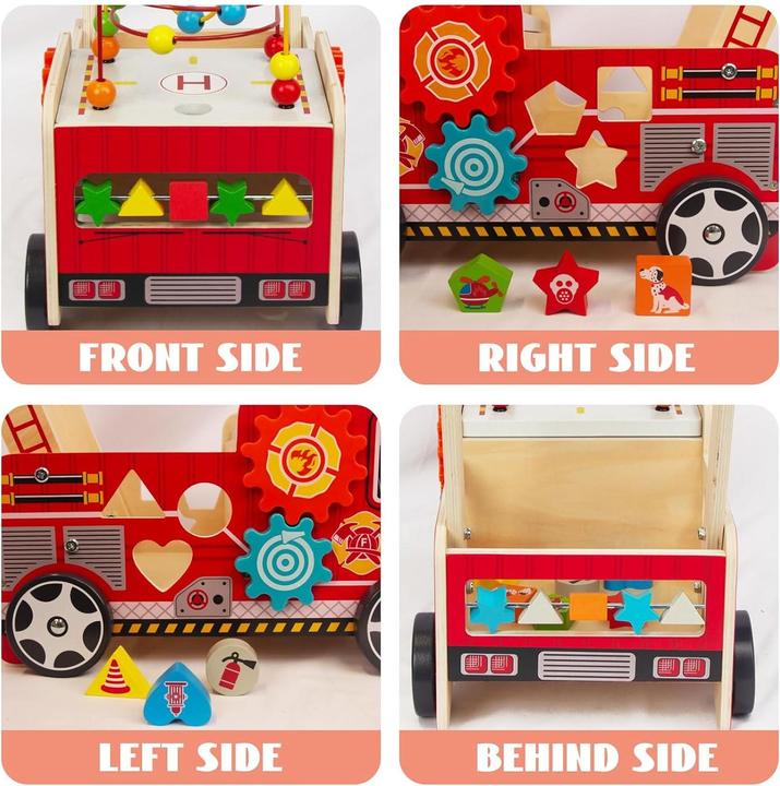 Image du produit Woodenfun Lauflernwagen