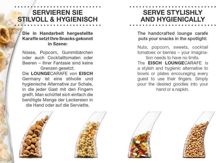 Produktbild Eisch Nussdispenser Glas 19cm (0.65 l)