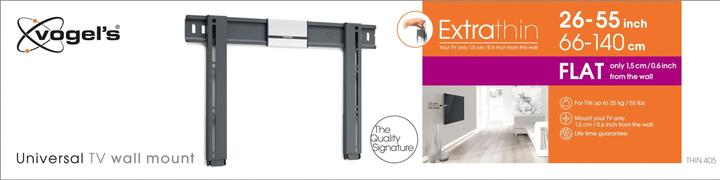 Produktbild Vogels Thin 405 (Wand, 55", 25 kg)