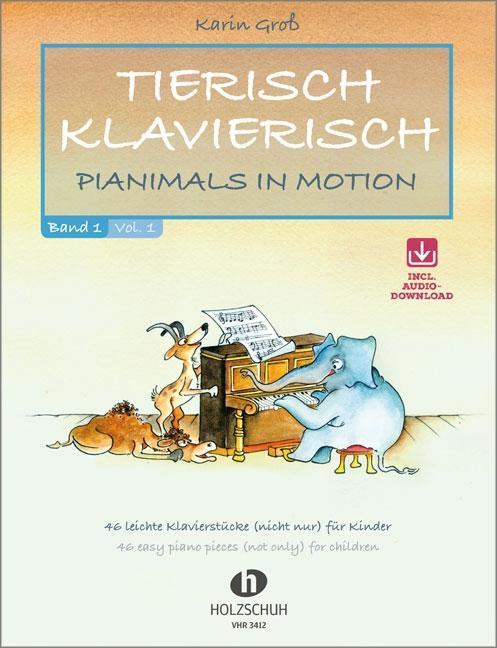 Produktbild Tierisch Klavierisch, für Klavier, m. Audio-CD. Bd.1 (Deutsch, Karin Gross, 2010)