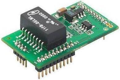Actual product image Moxa MIINEPORT E2-T - Embedded device server for TTL devices, drop-in module, 10100M without RJ45 conn