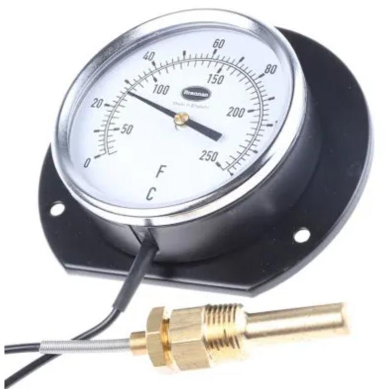 Rs Pro Fernthermometer 0/120Grad 5m (Thermometer), Messtechnik