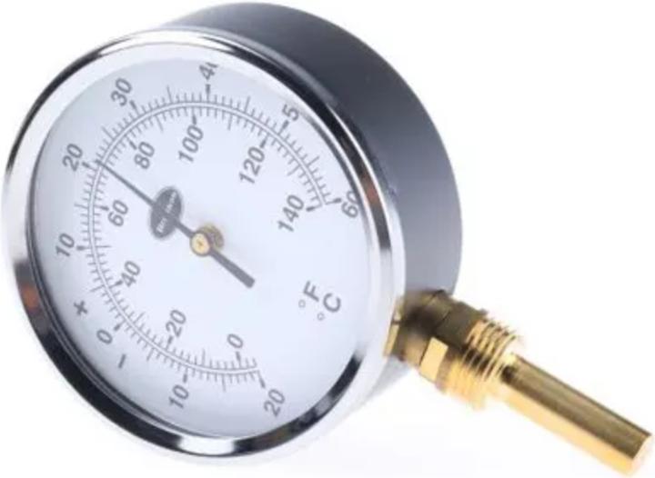 Produktbild RS PRO Bimetall -20+60/50mm Boden