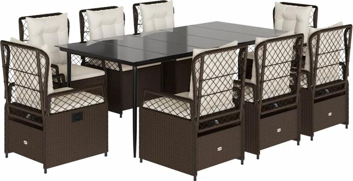 Produktbild vidaXL Garten Essgruppe (200 x 100 x 74 cm)