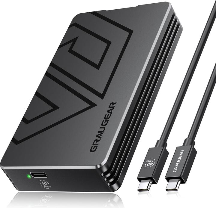 Graugear externes M.2-SSD-Gehäuse mit PCIe 4.0 USB-C (M.2)