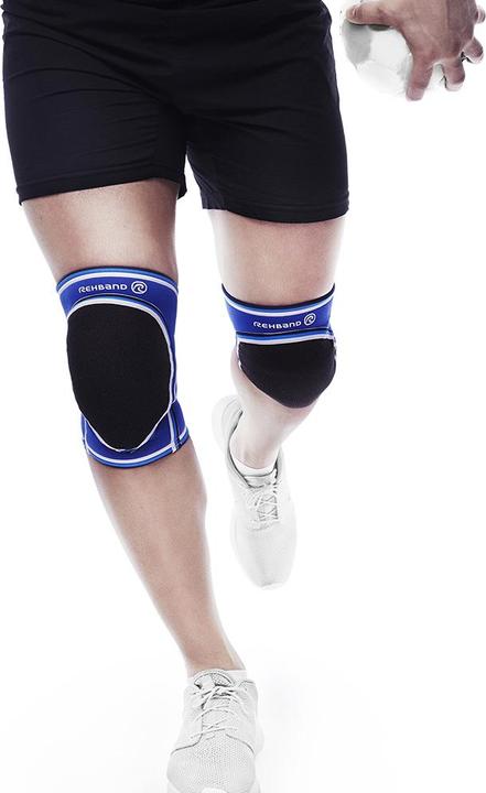 Actual product image Rehband Prn Original Knee Pad Blue (M, Knee pad)