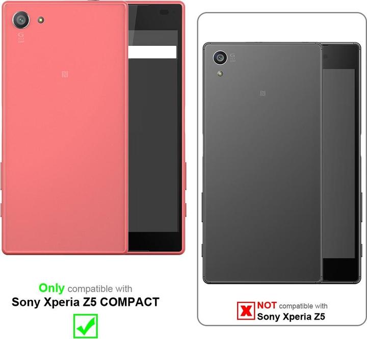 Actual product image Cadorabo Book Classy Style Cover (Sony Xperia Z5 Compact)