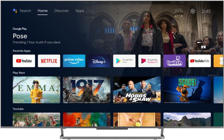 Produktbild TCL 55C728 (55", C728, QLED, 4K, 2021)