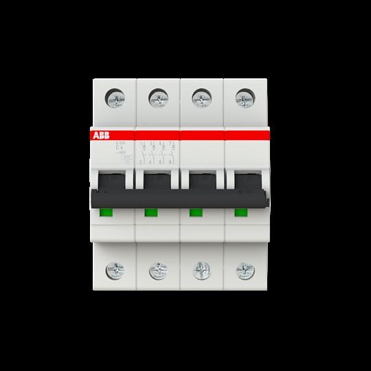 Actual product image ABB S204-C4 Automatic circuit breaker C-Char., 6 kA, 2CDS254001R0044