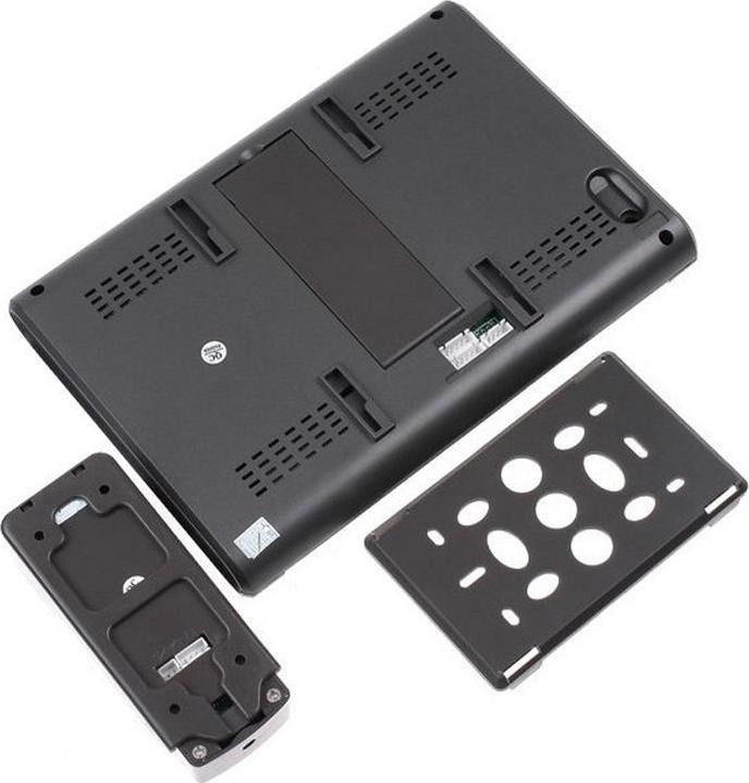 Produktbild PNI SilverCloud House 715 Video-Gegensprechanlage-Paket mit 7-Zoll-LCD-Bildschirm und elektromagnetische