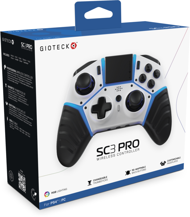 Produktbild Gioteck PS4 SC3 PRO Wireless Controller (PS4)