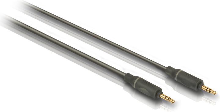 Philips CABLE 3.5MM-3.5MM 1.5M SWA4522S (1.50 m, Kabel ohne Stecker)