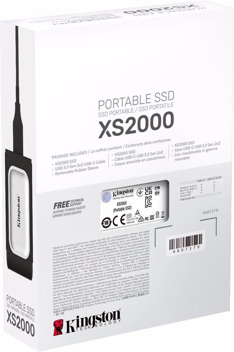 Produktbild Kingston XS2000 (2000 GB)