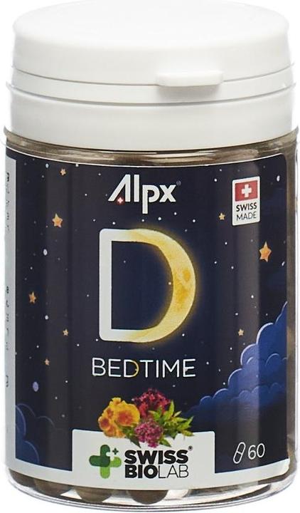 Actual product image Alpx BEDTIME Kaps Ds 60 Capsules (60 Piece, Capsules, 51 g)