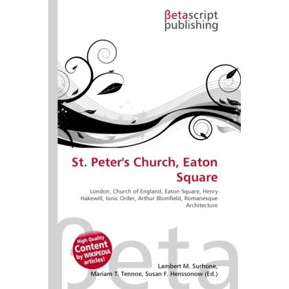 St. Peter's Church, Eaton Square, Sachbücher