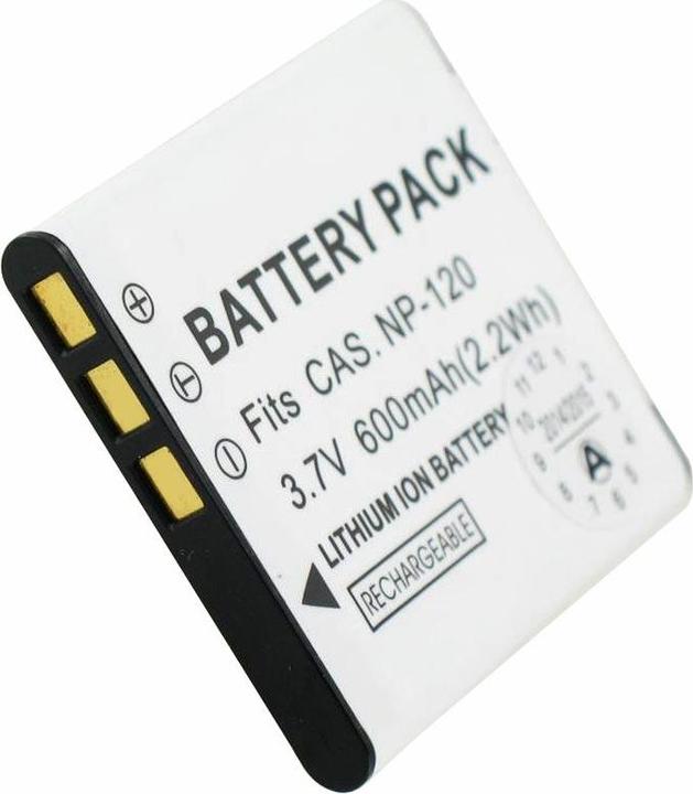 Produktbild AccuCell Akku für Casio NP-120, EXILIM EX-S200