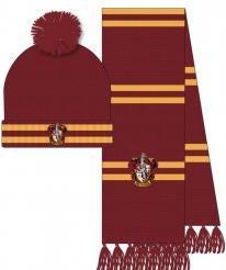 Image du produit Cerda Bonnet et écharpe Harry Potter Rouge (taille unique) (Taille unique)