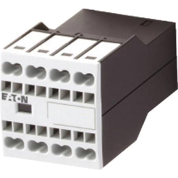 Eaton Electric GmbH Hilfsschalter 4p DILM32-XHIC22, Taster + Schalter, Schwarz, Weiss