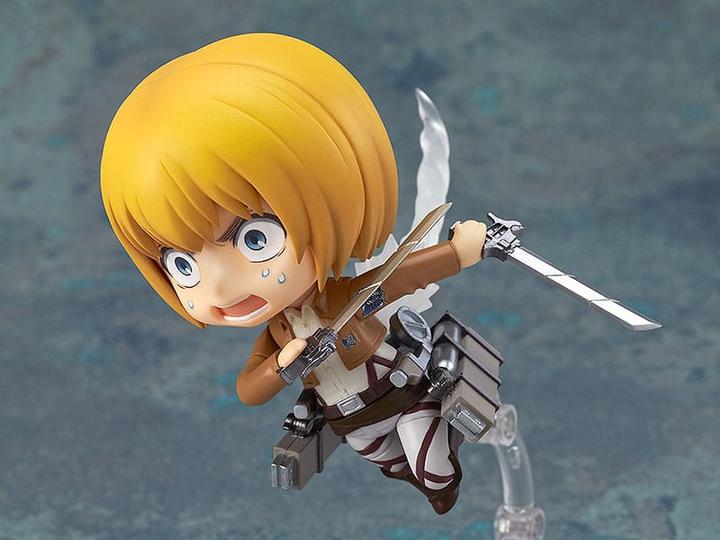 Actual product image Good Smile Company Attack on Titan figurine Nendoroid Armin Arlert: Survey Corps Ver. 10 cm