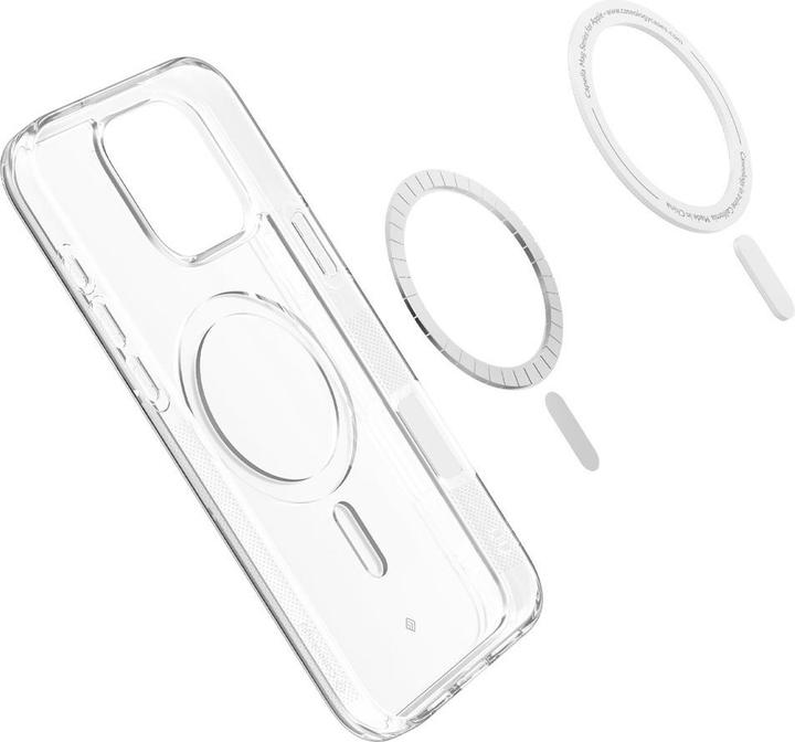 Actual product image Spigen Caseology Capella MagSafe clear white - iPhone 16 Pro (Apple iPhone 16 Pro)