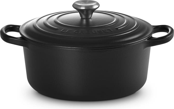 Le Creuset Signature (22 cm, Bräter + Schmortopf, Gusseisen)