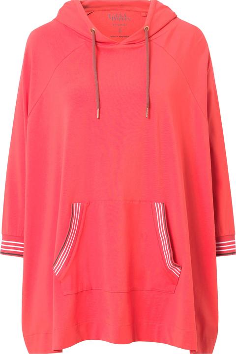 Produktbild Ulla Popken Loungwear-Poncho, oversized, Kapuze, Langarm (42, 44, 46, 48)