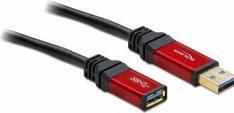 Produktbild Delock USB-A—USB-A Verlängerungskabel (5 m, USB 3.0, 4.50 W)