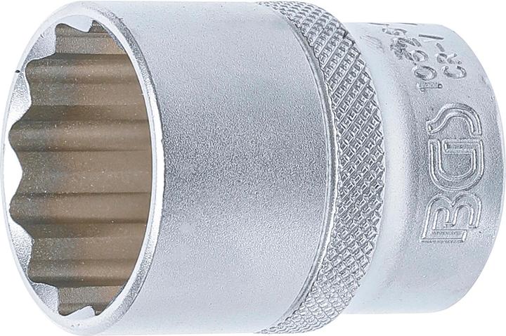 Produktbild BGS Steckschlüssel-Einsatz Zwölfkant Antrieb Innenvierkant 12,5 mm (1/2") SW 26 mm (26 mm)