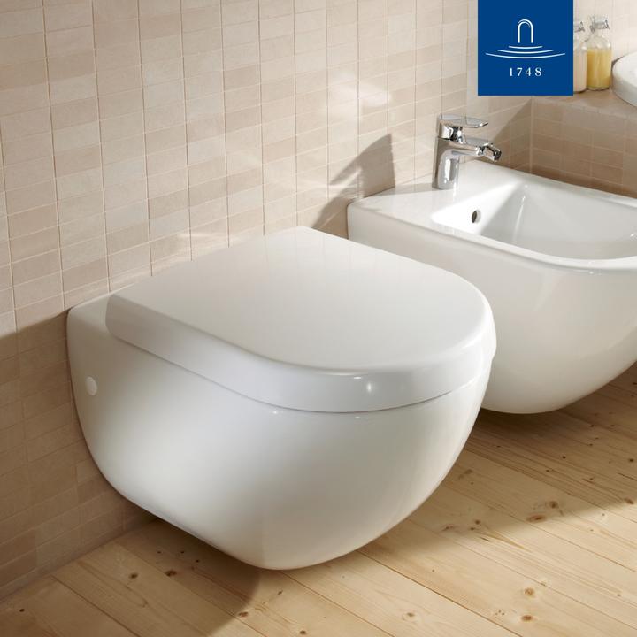 Image du produit Villeroy & Boch Siège de WC Subway, avec abaissement automatique et siège amovible