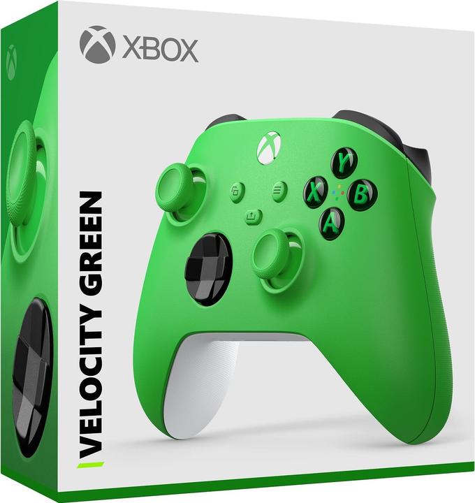 Productafbeelding Microsoft Xbox draadloze controller - Velocity Groen (PC, Xbox serie X, Xbox One X, Xbox One S, Xbox serie S)