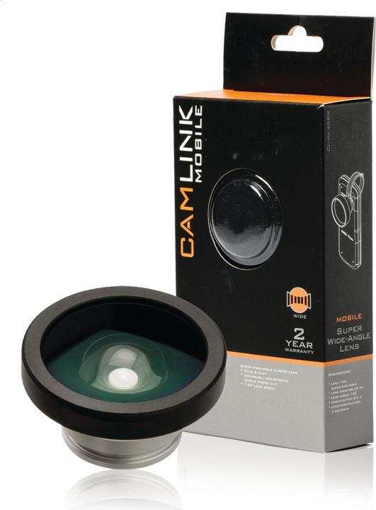Actual product image Camlink CL-ML40SW Super wide-angle lens for mobile phones, 140 degrees