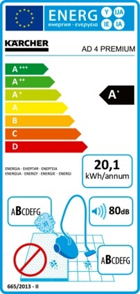 Actual product image Kärcher AD4 Premium (Dry vacuum cleaner, Ash vacuum cleaner)