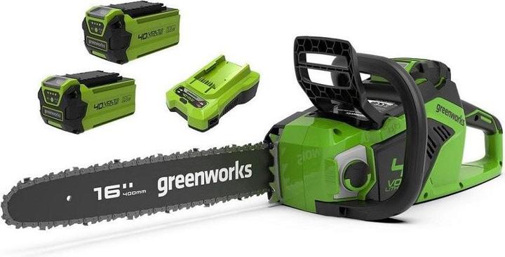 Image du produit Greenworks GD40CS18K2X (Tronçonneuse à batterie)